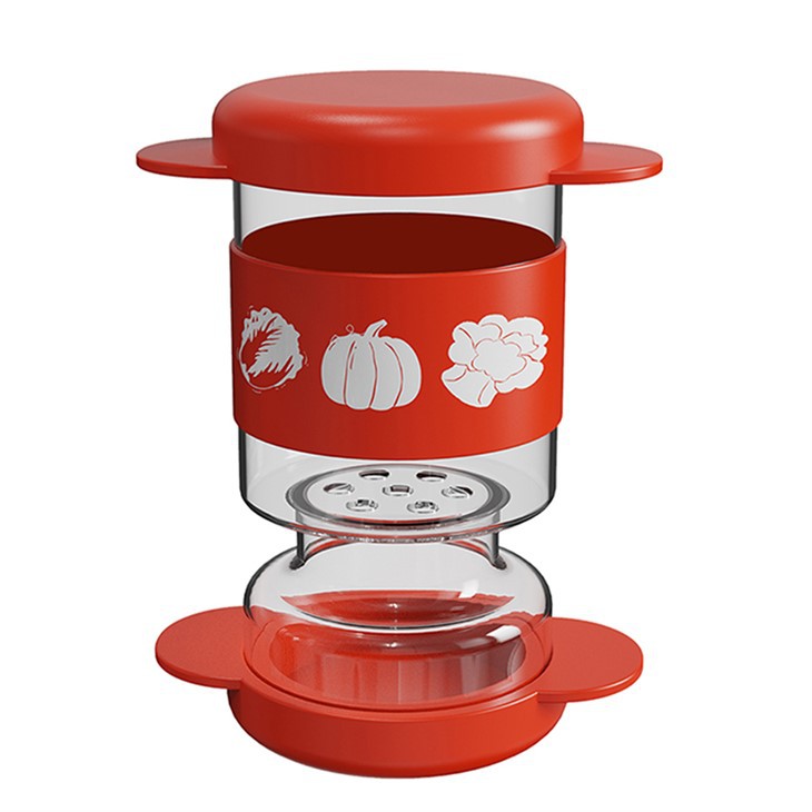 China Food Grade Glass Pickle Jar OEM