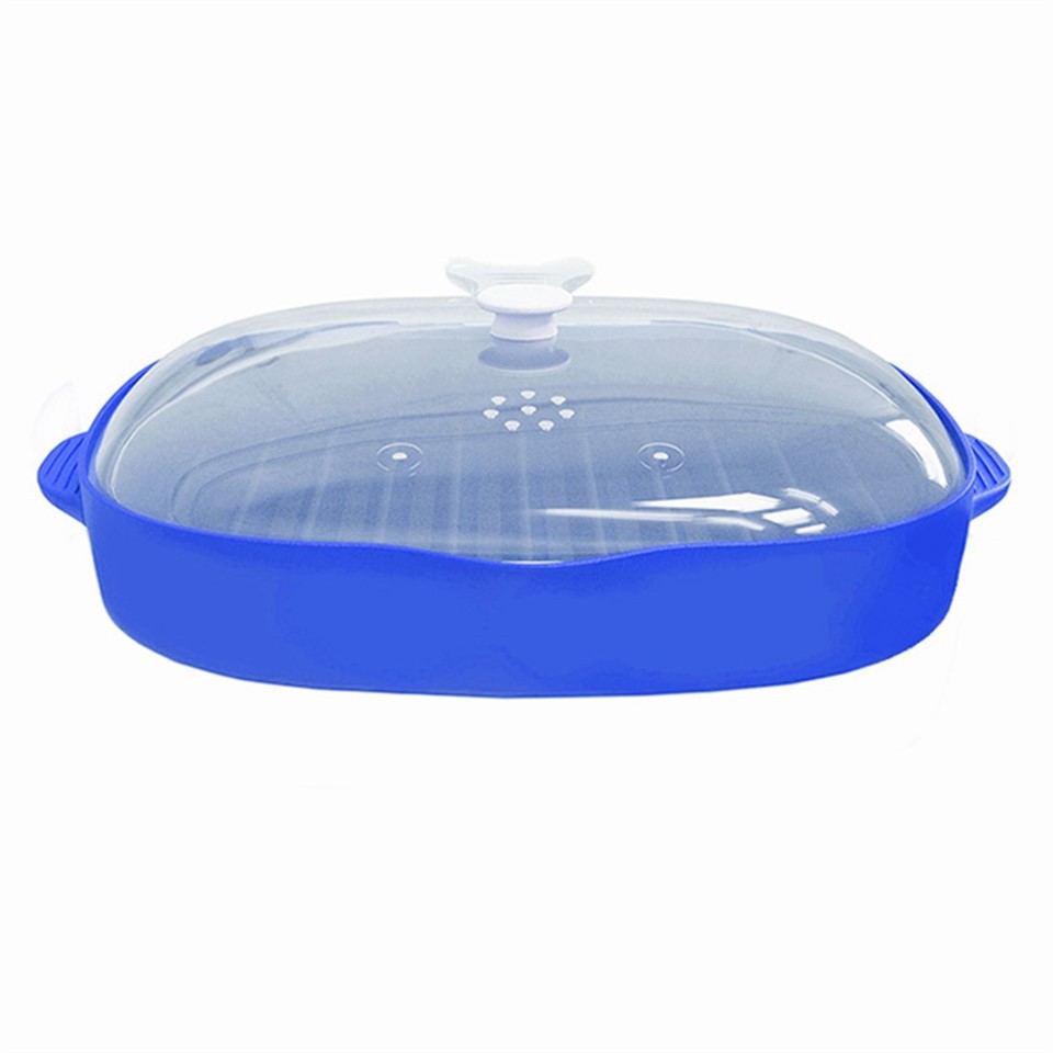 OEM Large Microwave Bacon Tray BPA Free Factory