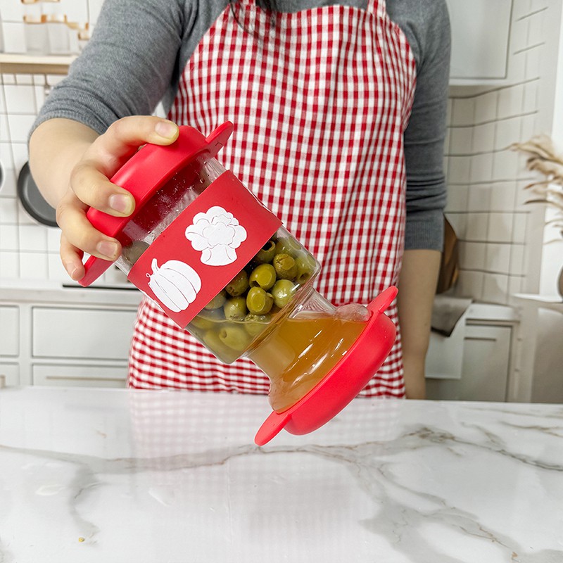 Pickle Jar með loftþéttum loki