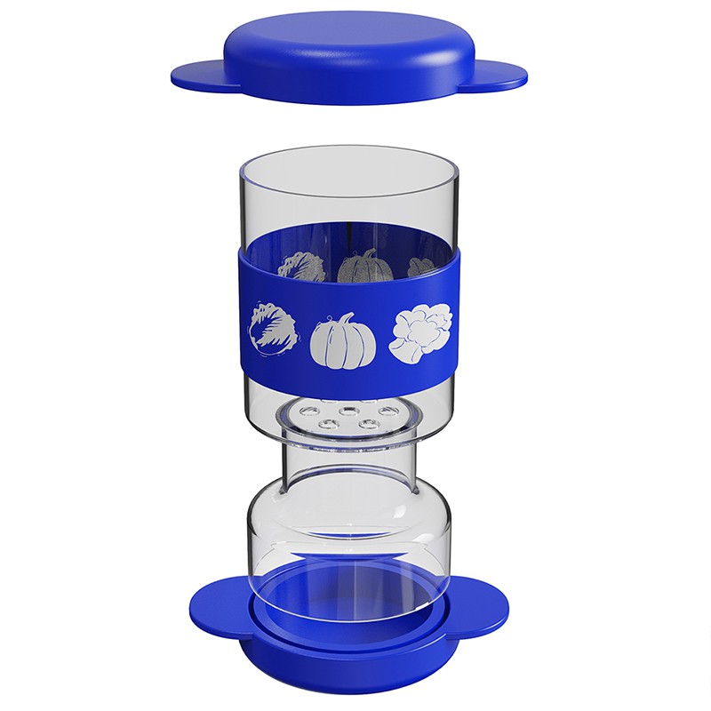 Pickle krukku með síu flip